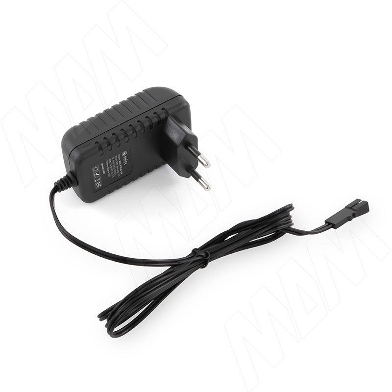 Адаптер питания, AC-220/DC-12V, 12W (PS12-IP20-AD-12W)