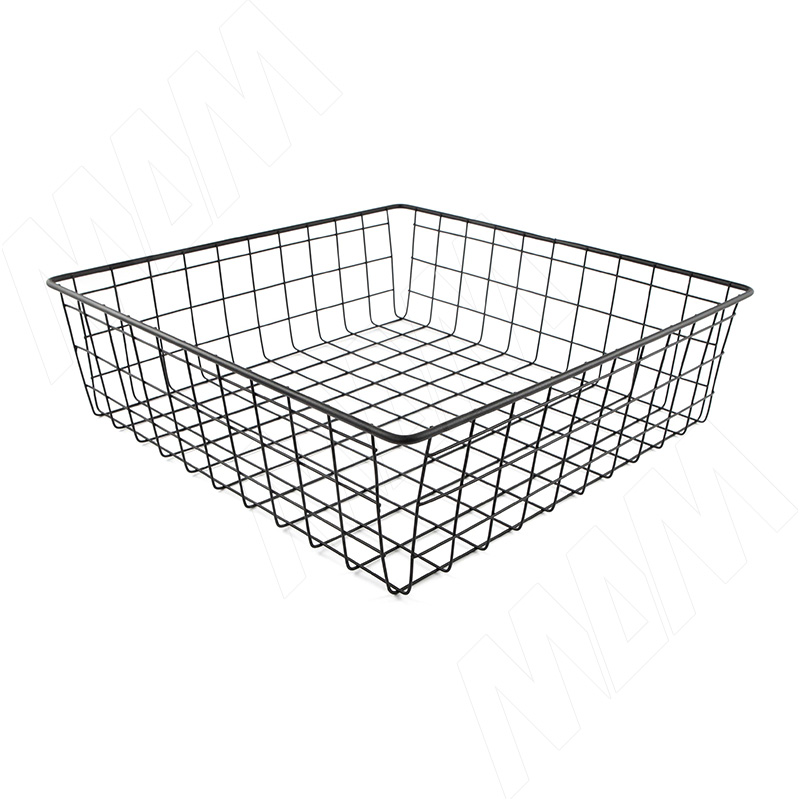 BASE Корзина сетчатая, 120х400х450 мм, черный (КС124045 ЧР)