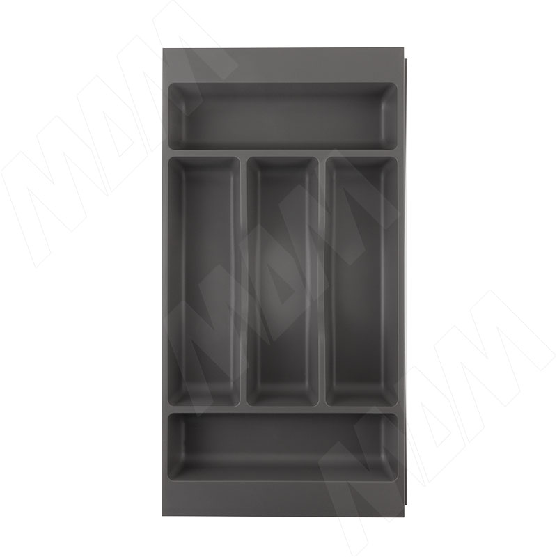 COMBI Лоток кухонный для столовых приборов 266х420/490, цвет графит (6710G425PZ)