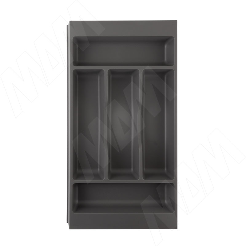 COMBI Лоток кухонный для столовых приборов 278х420/490, цвет графит (6712G425PZ)