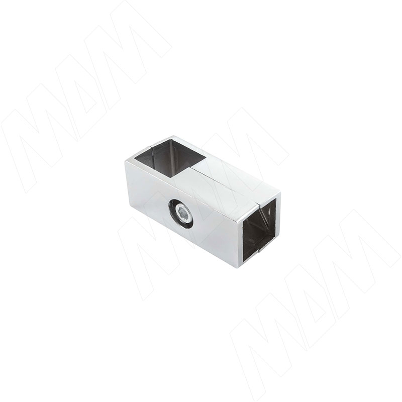 CUBO Соединитель перпендикулярный 2-х труб, хром (CN2535CR)