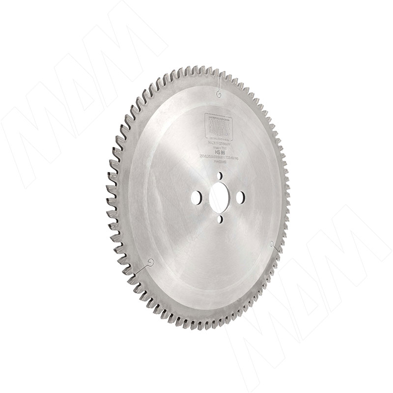 Дисковая пила (пильный диск) 250х30х3,2/2,6 Z80 FZ/TR, по алюминию neg, LNL (0086.0250030.080J)