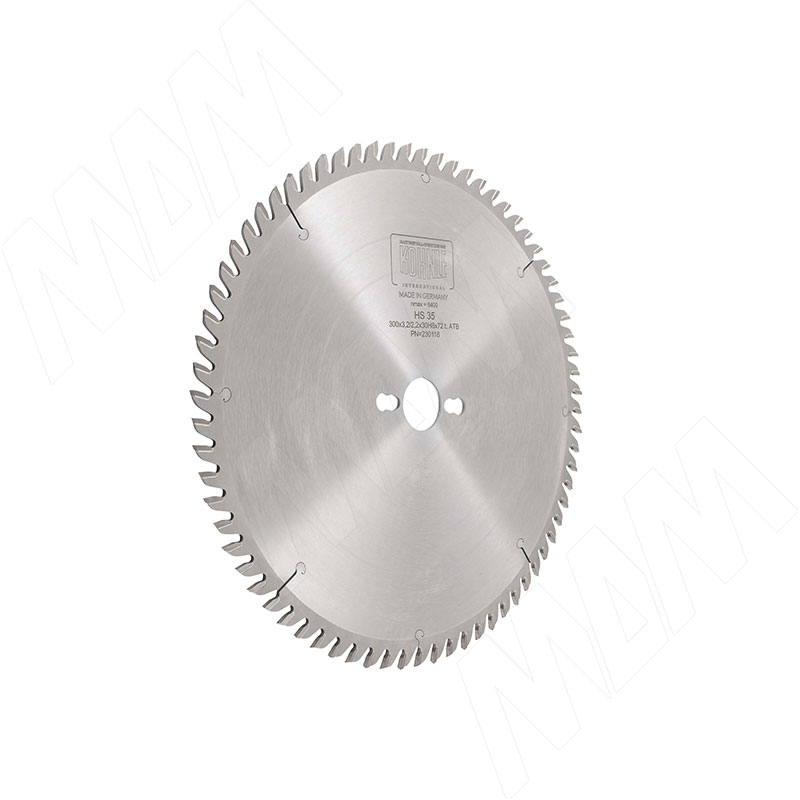 Дисковая пила (пильный диск) 300х30х3,2/2,2 Z72 WZ, по дереву, LNL (0035.0300030.072J)