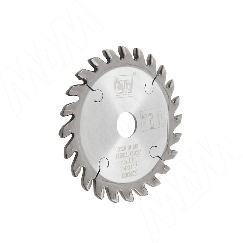 Дисковая пила подрезная 120х3,3-4,3/2,5х20 Z24 KON/FZ (1200560020)