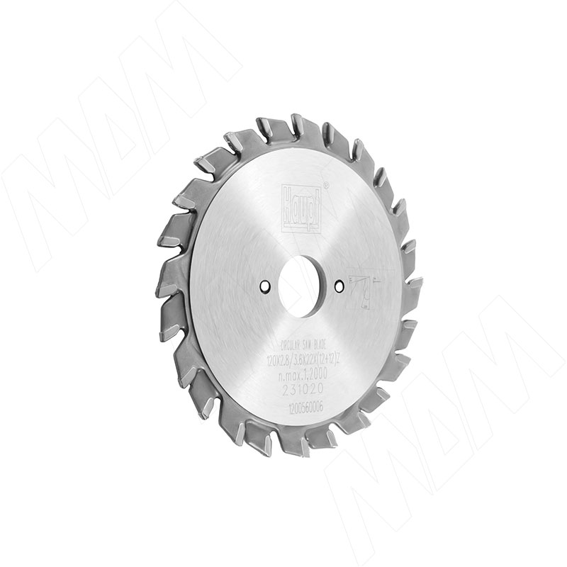 Дисковая пила подрезная 120x2.8-3.6/2.2x22 Z12+12 WZ (1200560006)
