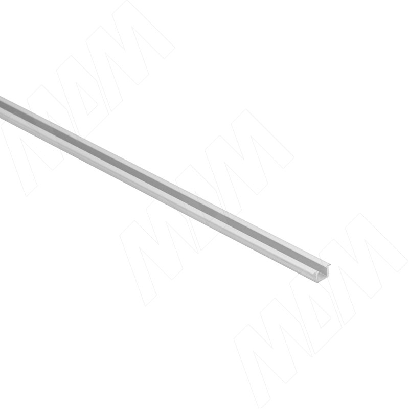 FORTE Направляющая нижняя врезная, серебро, L-3000 (FOR02PRS3)
