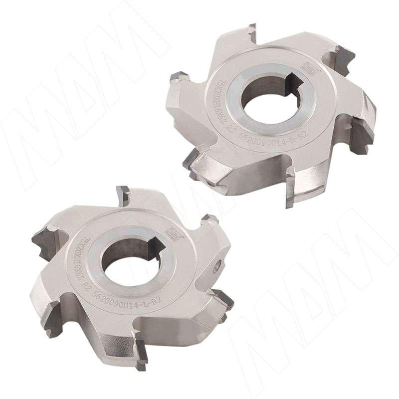 Фреза для снятия свесов D75xd20xh16 6Z R2 RH/LH (компл. 2 шт.) (5620090014-R/L-R2)