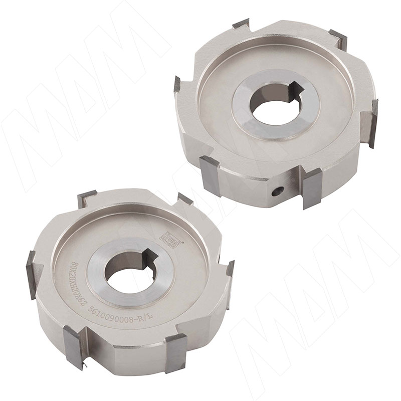 Фреза для снятия свесов D80xd20xh20 6Z RH/LH (компл. 2 шт.) (5610090008-R/L)