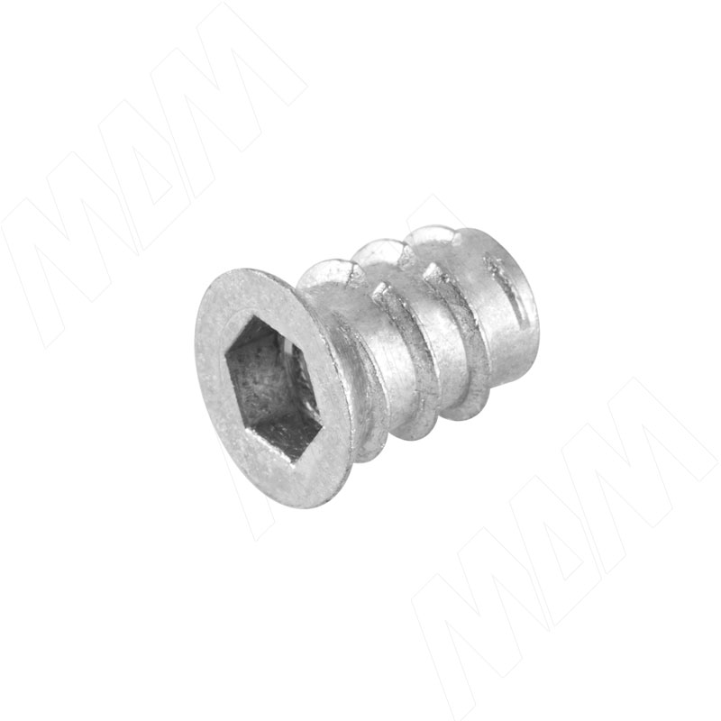 Футорка металлическая D8, М6x13 (BU01FL 9X13)