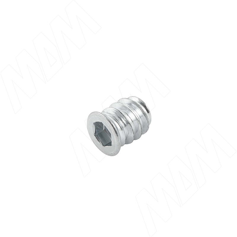 Футорка металлическая D8, М6x13, оцинкованная (BU613 MP)