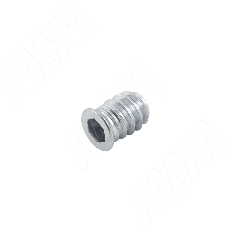 Футорка металлическая D8, М6x15, оцинкованная (BU615 MP)