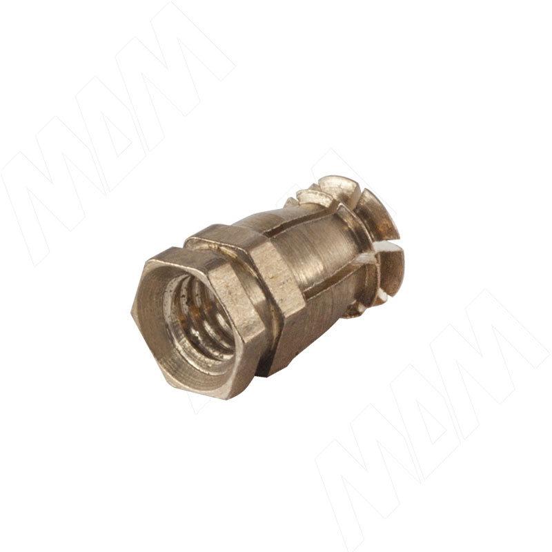 Футорка распорная металлическая, без шарика, D5, М4x10 (BU24)