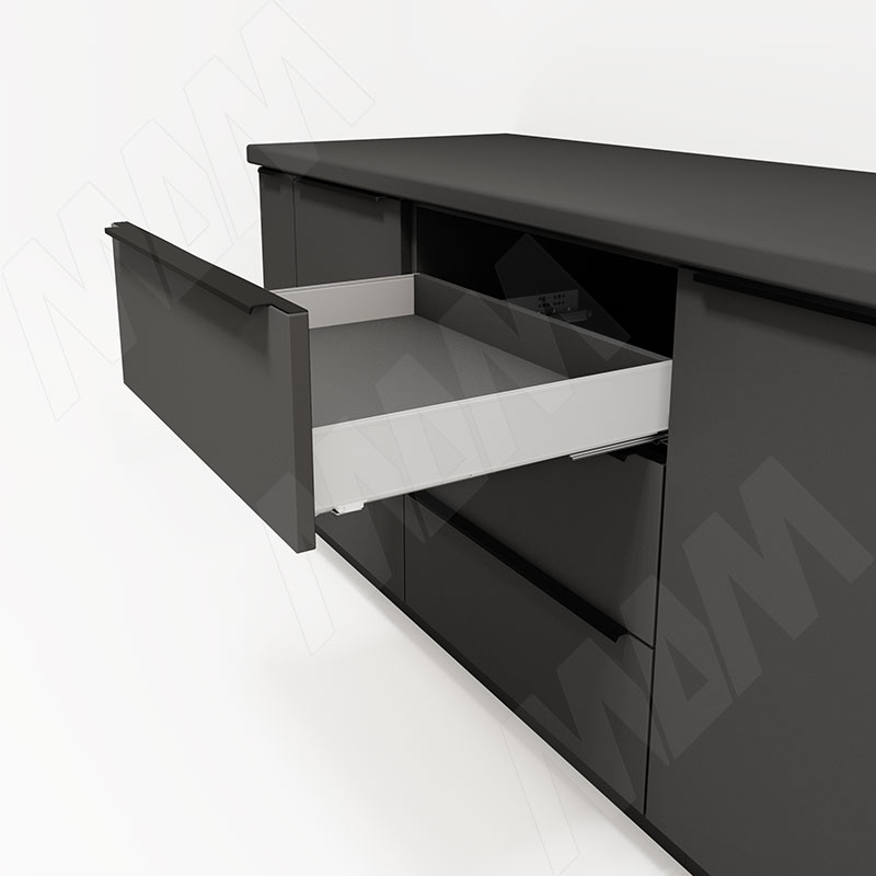 ИКС БОКС Комплект боковин ящика 300 мм, Н80, белый, GX BOX (GX80300W)