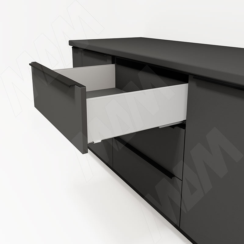 ИКС БОКС Комплект боковин ящика 500 мм, Н150, белый, GX BOX (GX150500W)