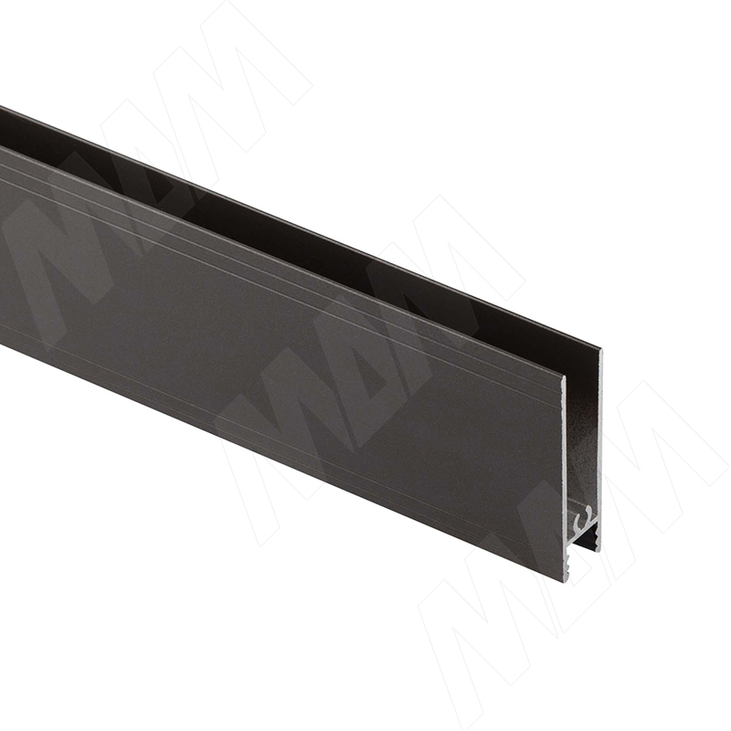 INTEGRO Горизонтальный профиль нижний графит (краска), L-6000 (IN08050A)