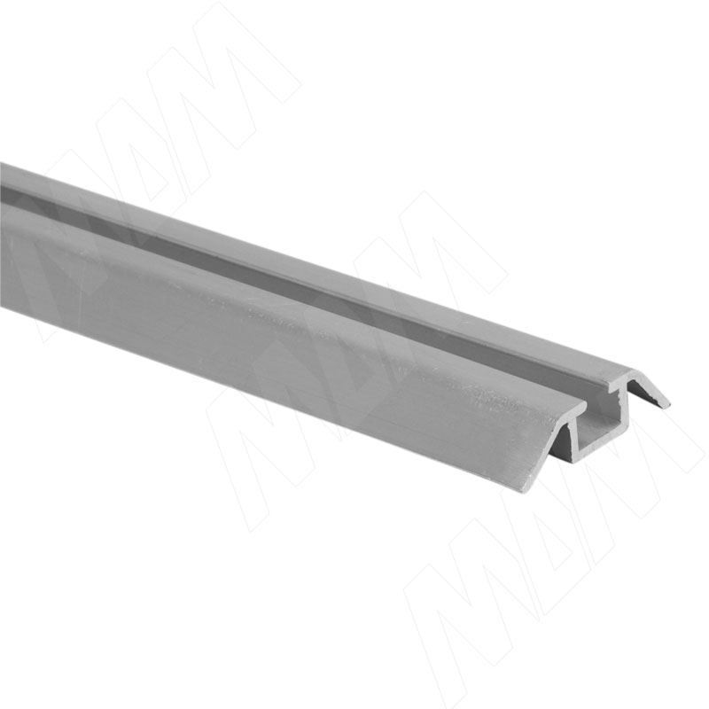 INTEGRO Направляющая одинарная нижняя серебро, L-6000 (IN01051A)