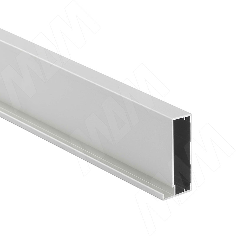 INTEGRO Профиль рамочный широкий, 45х20х4, серебро (анод), L-3000 (IN01137A-S3)