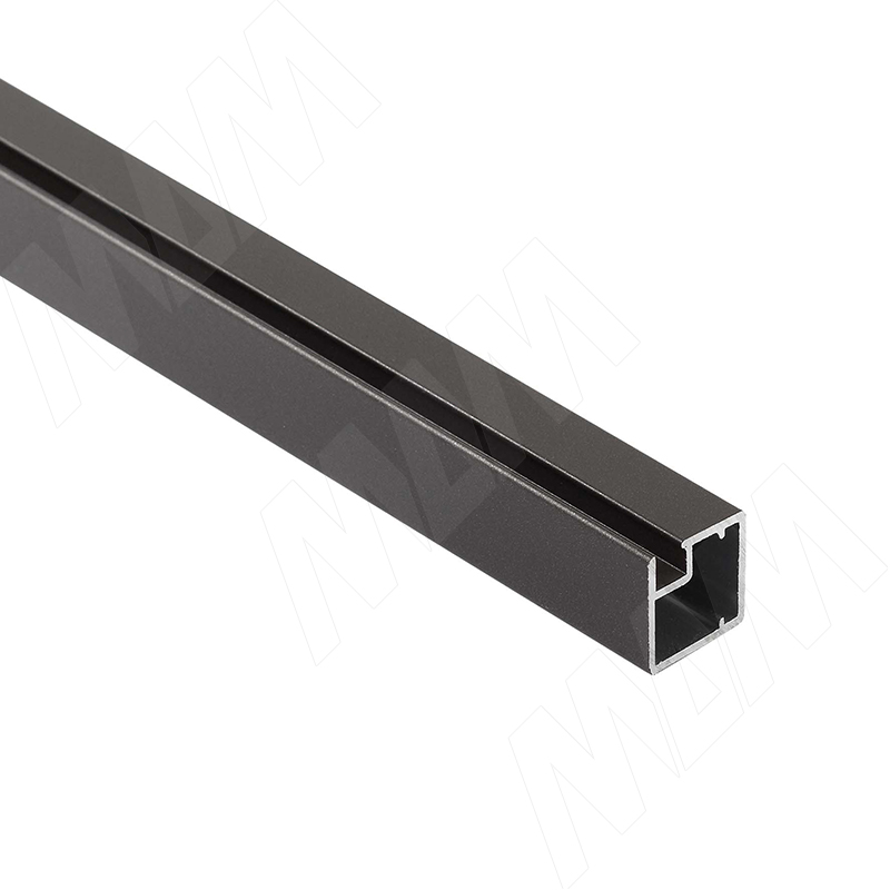 INTEGRO Профиль рамочный узкий, 19х20х19, графит (краска), L-3000 (IN02117A-S3)