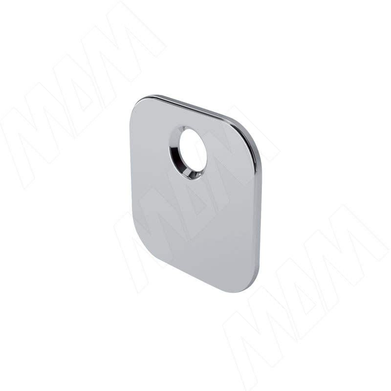 K-PUSH TECH ответная планка квадратная под саморез, никель (4523 879)