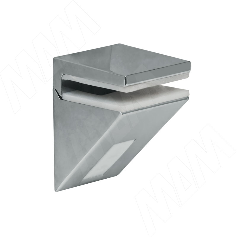 KALABRONE MINI Менсолодержатель для стеклянных полок 5 - 10 мм, хром (1 62200 80 KB-1)