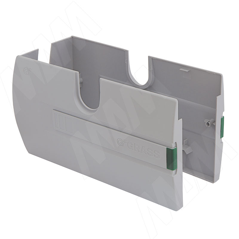 КИНВАРО С-35 Заглушка декоративная левая, серая, KINVARO S-35 (S35 COVER L GREY G)