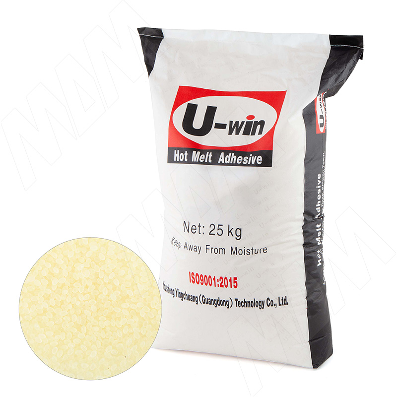 Клей U-win H-400A EVA высокотемпературный, полупрозрачный, 25 кг (H-400A)