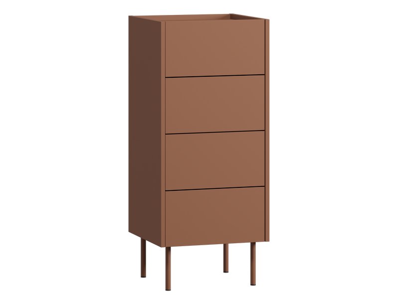 Комод Дигарс 43x102 Терракотовый