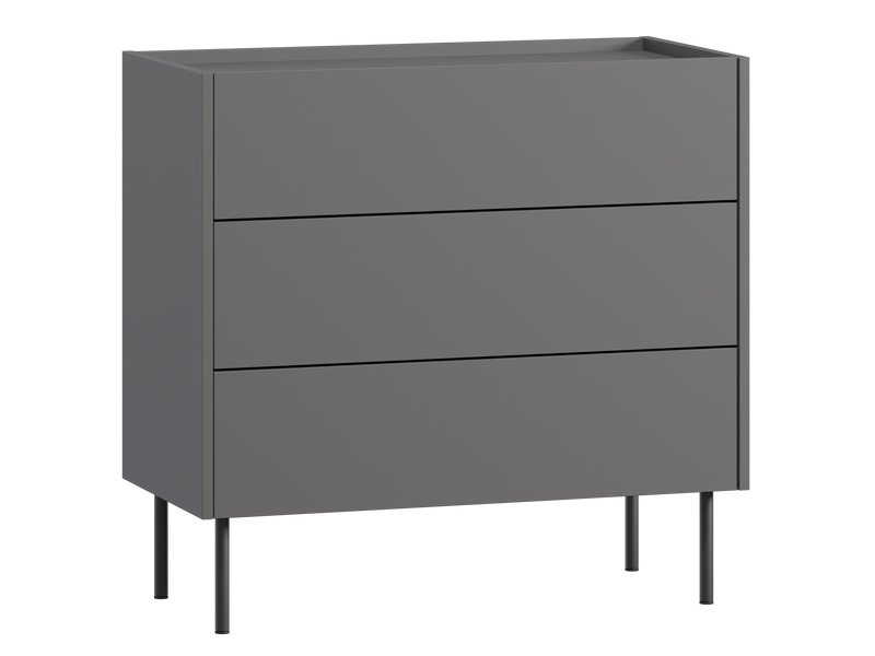 Комод Дигарс 83x81 Графитовый