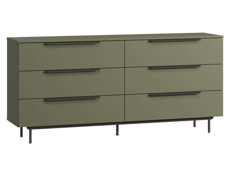 Комод Квелен 192x89 Оливковый