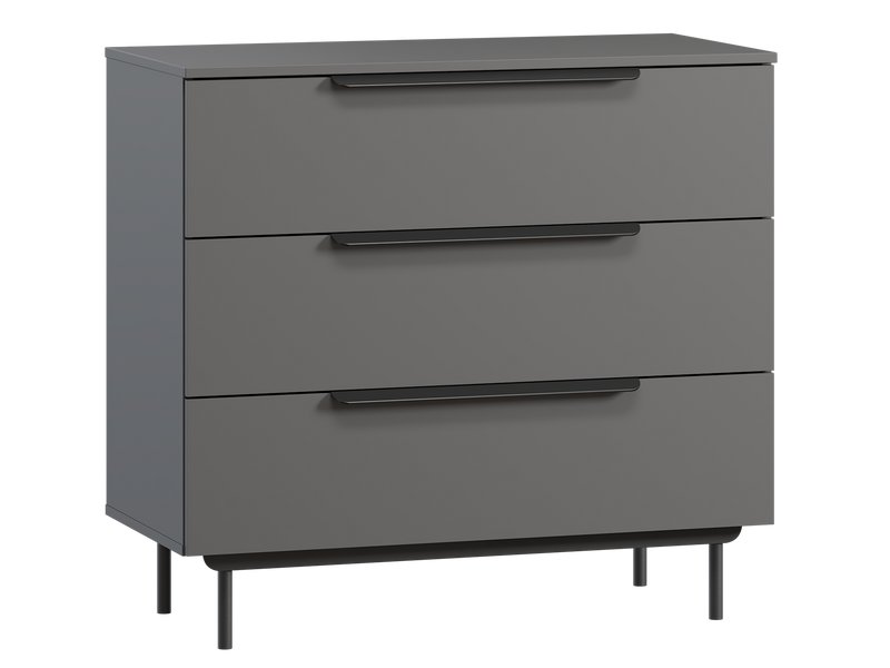 Комод Квелен 96x89 Графитовый