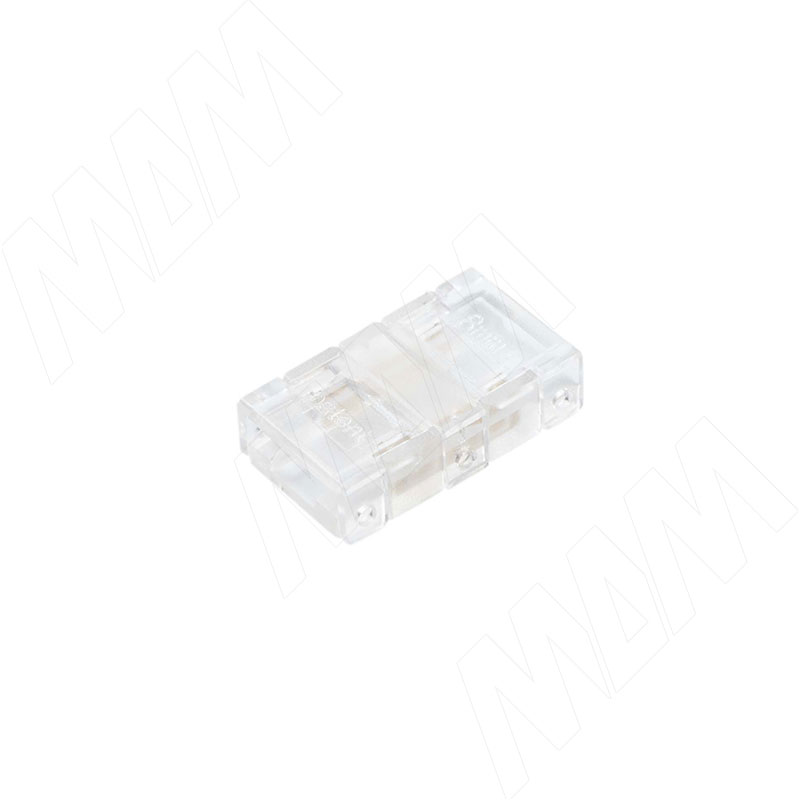 Коннектор для ленты COB и SMD, 8 мм, стык в стык, IP20 (LSA-8-CB-SS-NO-20)