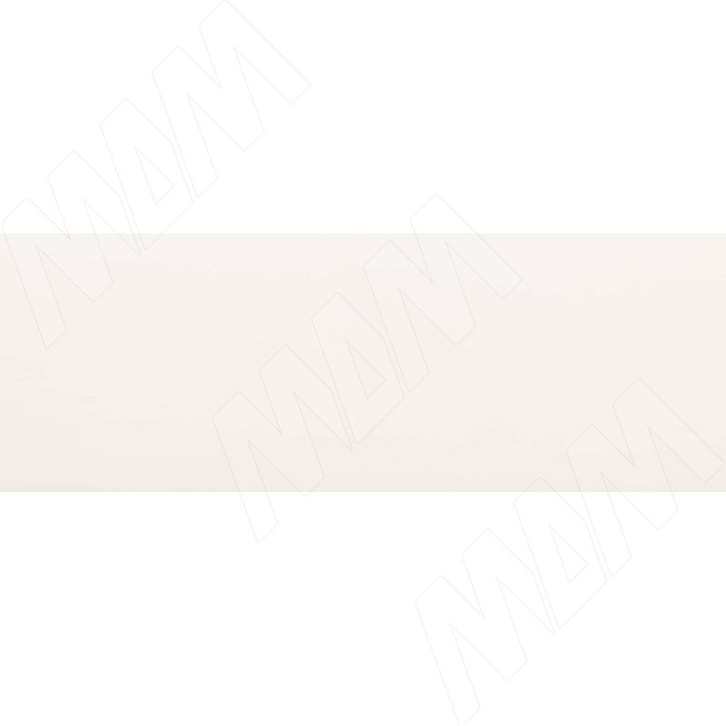 Кромка ПВХ Белый, гладкая (Kr 0110, Kr 0101), 100 пог.м (0110.10.2X29)