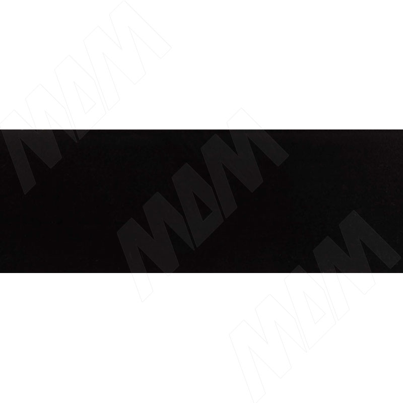Кромка ПВХ Черный, гладкая (Kr 0190), 200 пог.м (0190.10.0.4X22)