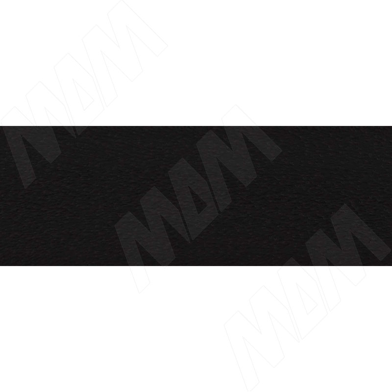 Кромка ПВХ Нежный чёрный, шагрень (Eg U899), 100 пог.м (U899.20.2X36)