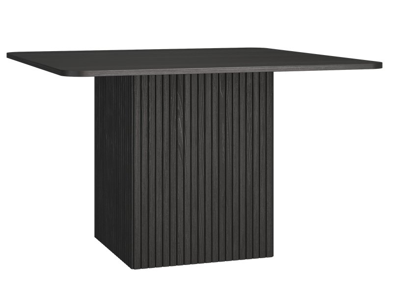 Кухонный стол Хилл 120x120 Древесный черный