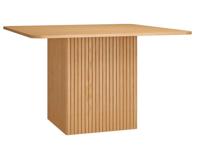 Кухонный стол Хилл 120x120 Древесный натуральный