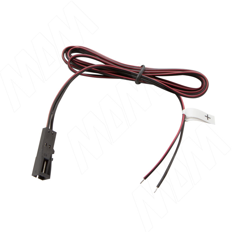 ЛЭД Коннектор, разъем - мама, с проводами, 1000 мм, 12V, LED (WR-LL-12F)