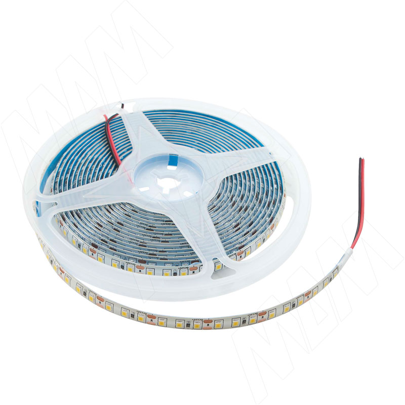Лента светодиодная 2835/120, 12V, 5 м, нейтральный белый 4000К, IP65, 9.6W/1м (LS12-2835NW65-9.6)