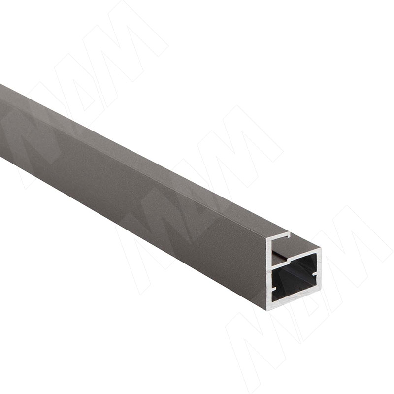 LINEA Профиль рамочный узкий, 20х22х8 мм, графит (краска), L-6000 (FP00738GP)