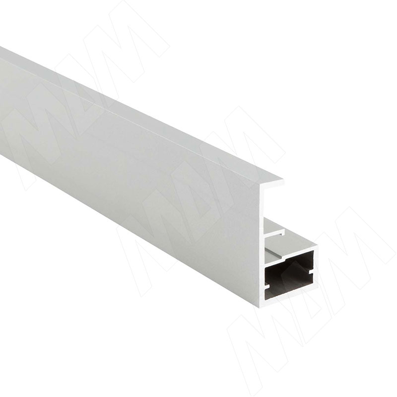 LINEA Профиль рамочный узкий, с интегрированной ручкой, серебро (анод), L-5400 (FP00738HAL)