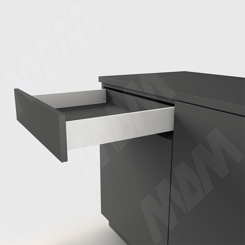 ЛС БОКС Комплект ящика 400 мм, Н88, с толкателем, белый, LS BOX (LT88400W)
