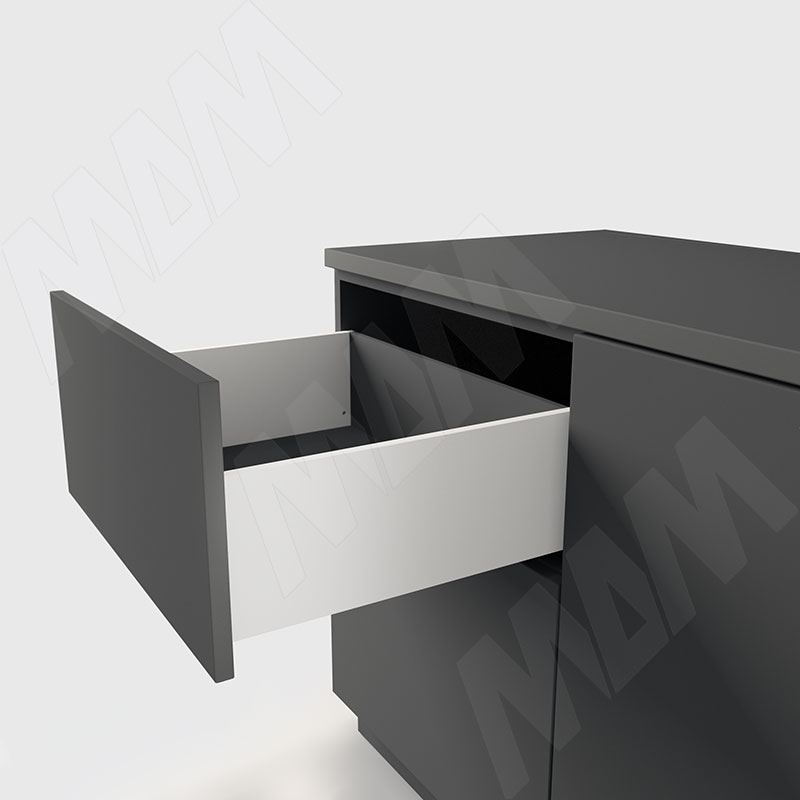 ЛС БОКС ПРО Комплект ящика 450 мм, Н173, с толкателем, белый, LS BOX PRO (LSB.PRO.LT173450W)