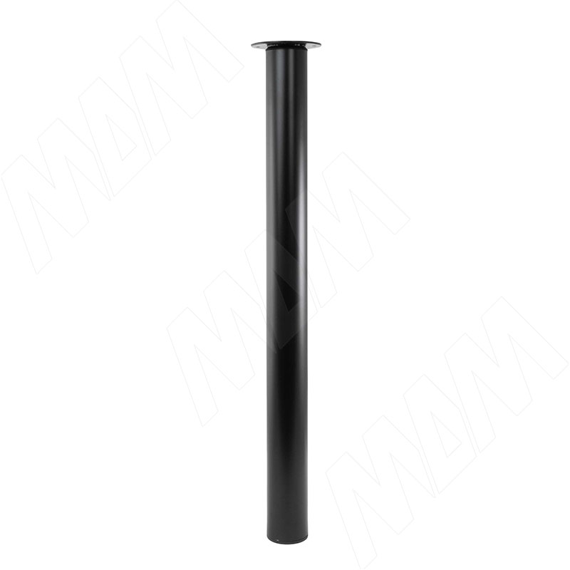 Опора для стола выдвижная, D60/50, H710-870 мм, черный, 4шт. (TG609.710.BL)