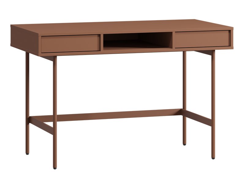 Письменный стол Эрлин-1 120x60 Терракотовый