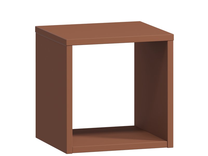 Полка Элод 29x29 Терракотовый