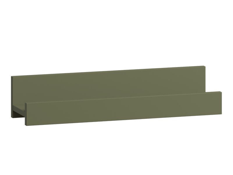 Полка Лиа 60x12 Оливковый
