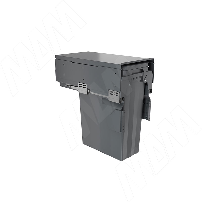 PROBOX F30 Система сортировки и хранения, 1 емкость (1x29), креп. фасада, полн.выдв., плавн.закр., крышка-полка, графит (MBN301-29DGMID)