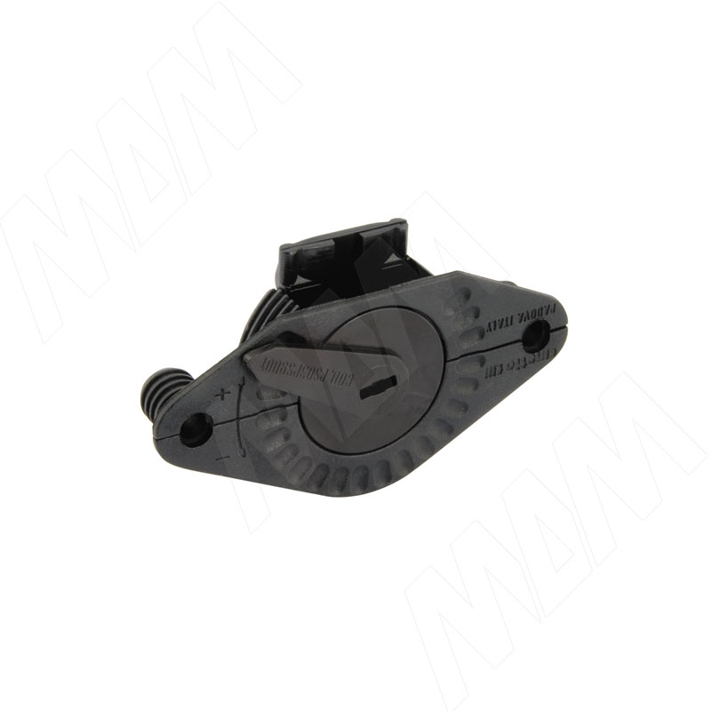 PS03 Ригель верхний с ручной регул., черный (PS03PS9001)