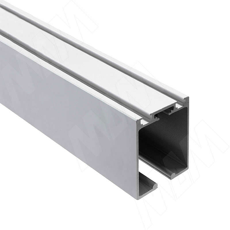 PS65 Направляющая одинарная верхняя, серебро, L-2000 (PR657003041RUAL-S2)