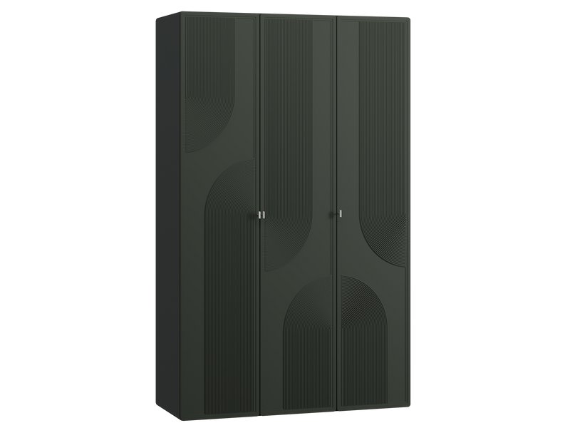Распашной шкаф Монсон 3-135x222 Пихтовый